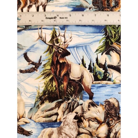 North American Wildlife Fabric By Jody Bergsma For Robert Kaufman - Picture 5 of 16